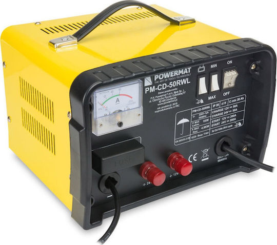 Powermat Tragbarer Batterie-Starter Auto & Lastkraftwagen 12/24V 12/24V