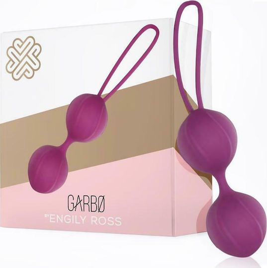 Engily Ross Garbo Engily Ross Kegel Silicone Ball Κολπικές Μπάλες Μωβ