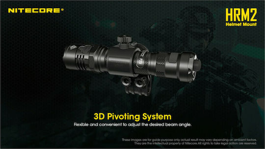 NiteCore Hrm2 Βάση Στήριξης σε Κράνος για Φακούς HRM2