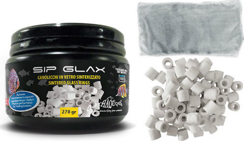 Haquoss Sip Glax Κεραμικό Μακαρόνι για Φιλτράρισμα Ενυδρείου 270gr 1τμχ