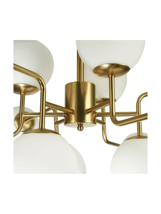 Maytoni Erich Hängend Kronleuchter für 12 Lampen E14, E.14 Bronze