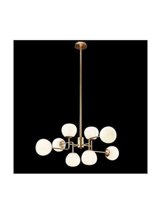 Maytoni Erich Lustră Bronz pentru 8 Becuri E14, E.14 96x57x26.5cm.
