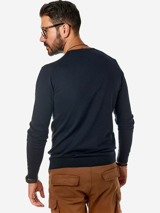 Brokers Jeans Men's Long Sleeve Sweater Marine