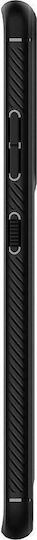 Spigen Rugged Armor Back Cover Σιλικόνης 2mm Μαύρο (Galaxy S21 Ultra 5G)