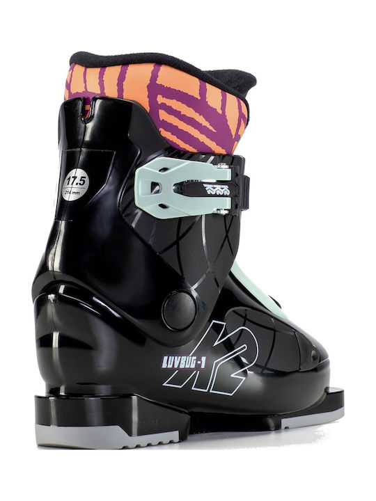 K2 Luvbug-1 Children's Ski Boots Black