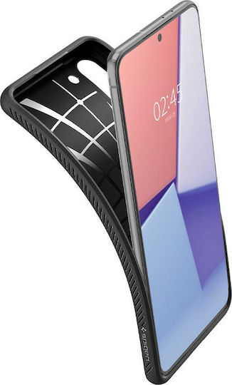 Spigen Liquid Air Back Cover Σιλικόνης Μαύρο (Galaxy S21 5G)