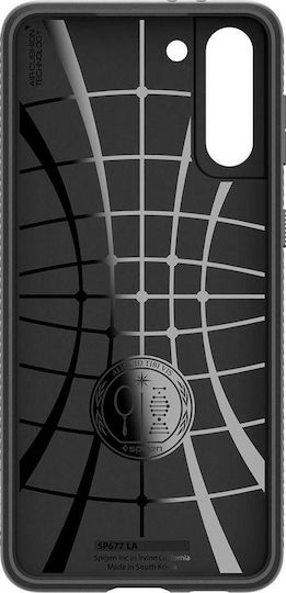 Spigen Liquid Air Back Cover Σιλικόνης Μαύρο (Galaxy S21 5G)