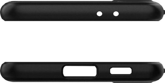 Spigen Rugged Armor Back Cover Σιλικόνης 2mm Μαύρο (Galaxy S21 5G)