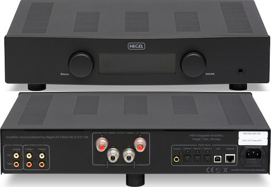 Hegel H95 Integriert Hi-Fi-Verstärker Stereo 120W/8Ω Schwarz