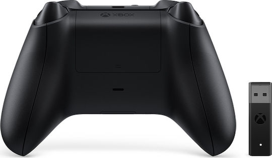 Microsoft Xbox Series Controller with Wireless Adapter for Windows 10 Черен