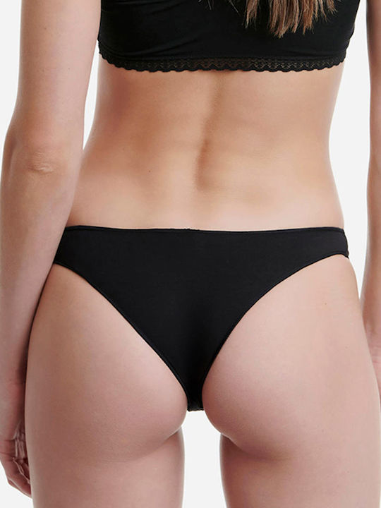 Bamboo Women's Brazil 2Pack Black
