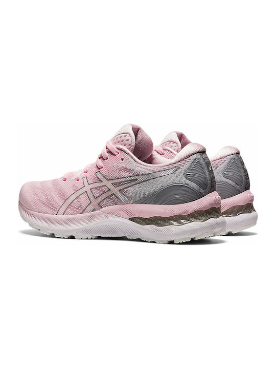 Gel-Nimbus 23 Damen Sportschuhe Laufen Pink Salt / Pure Silver