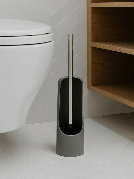 Umbra Touch Plastic Toilet Brush Gray