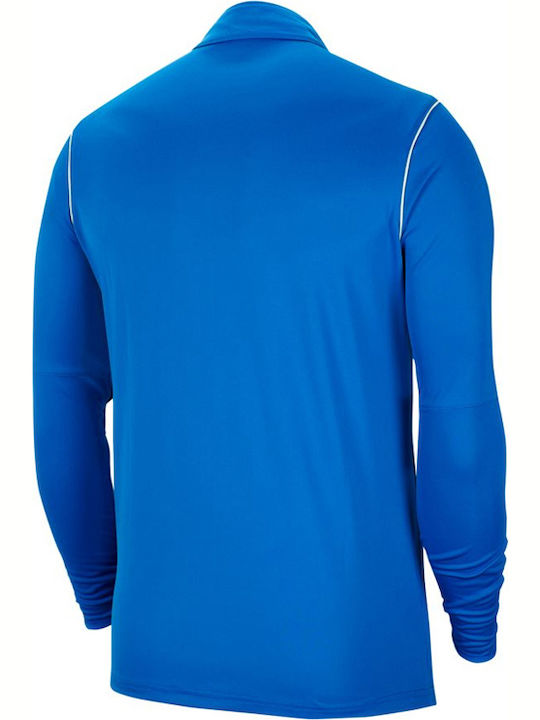 Nike Dry Park 20 Men's Sweatshirt Jacket with Pockets Blue