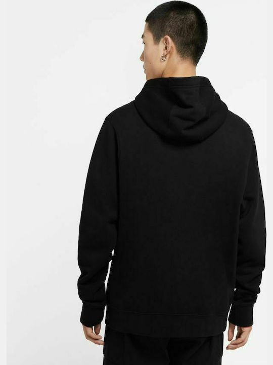 Nike Sportswear Just Do It Men's Cardigan with Hood & Pockets Black