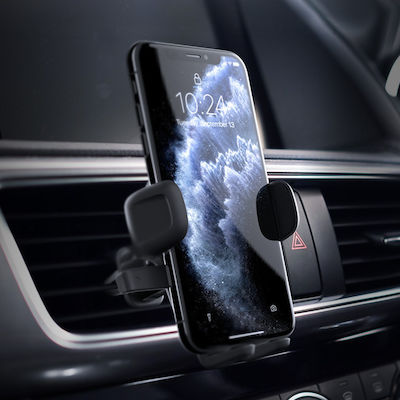 iOttie Mobile Phone Holder Car Easy One Touch 5 Air Vent with Adjustable Hooks Black