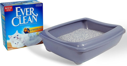 Ever Clean Less Trail Cat Litter Bentonite Coarse Grain 10lt
