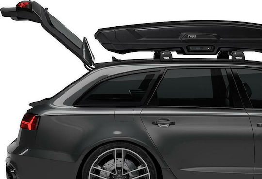 Thule Vector M Μπαγκαζιέρα Αυτοκινήτου με Διπλό Άνοιγμα Χωρητικότητας 360lt Μαύρη