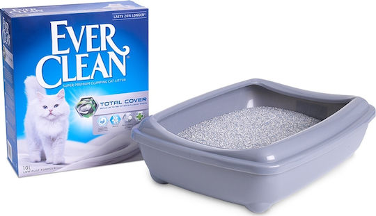 Ever Clean Total Cover Bentonite Cat Litter Unscented 10lt
