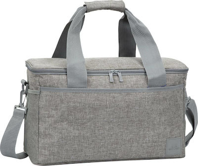 Rivacase Insulated Bag Shoulderbag Torngat 23 liters L43 x W22 x H28.5cm. Gray