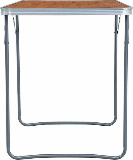 Picknick-Tisch - Aluminium Klappbarer Bank in Campingmöbel 85.5x65x66.5cm Weiß 3 Stück