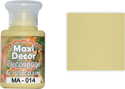 Maxi Decor Ακρυλικό Χρώμα Farbe Decoupage 60ml MA014