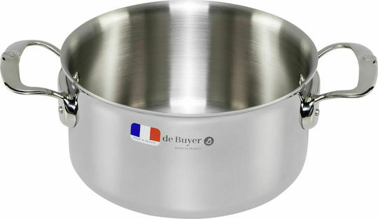 De Buyer Affinity Saucepot Βαθιά Ανοξείδωτη Κατσαρόλα