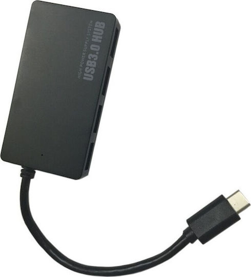 Logic Crystal Logic G-34UP Hub 4 Θυρών USB 3.0 με σύνδεση USB-C