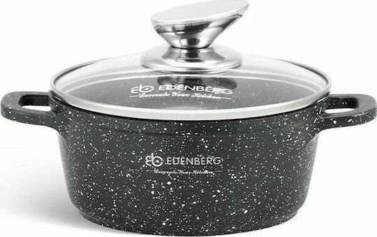 Edenberg Set De Oale Din Aluminiu Negre Cu Acoperire Antiaderent 4 Piese