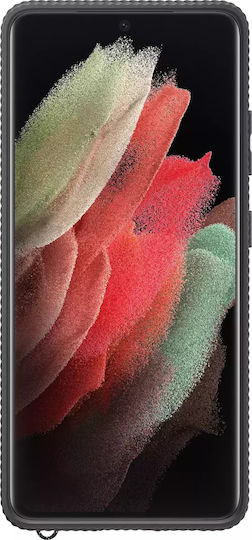 Samsung Clear Protective Back Cover Silicon 1.4mm Negru (Galaxy S21 Ultra 5G)