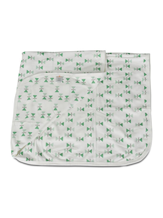 Cangaroo Blanket Nursery Swaddling Blankets Mellow Cotton Green 85x85cm.