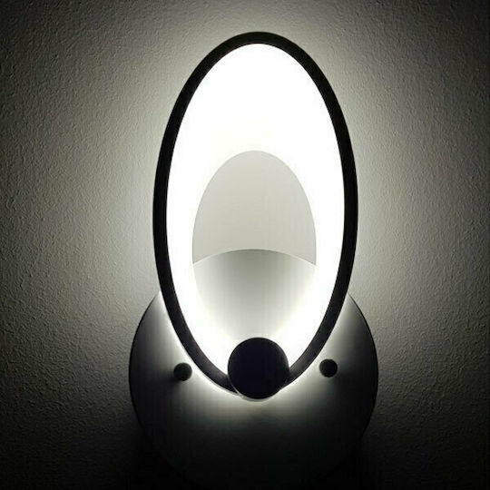 Atman Wandmontierte Außen-Deckenleuchte LED IP20 12W mit Einstellbares Weiß Licht 26.5x14x4.5εκ.