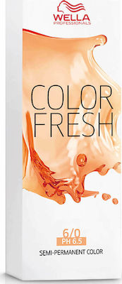 Wella Color Fresh Temporary Dye 6/0 Blonde Dark 75ml