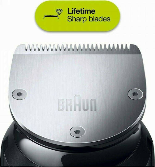 Braun Машинка за Подстригване Сребриста BT7220