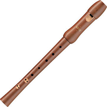 Moeck Soprano Kids Wooden Recorder Baroque Brown