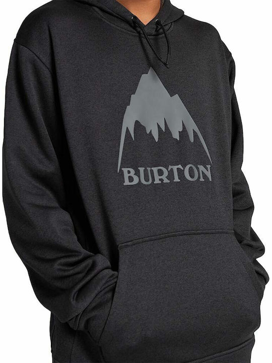 Sweatshirt mit Kapuze Schwarz