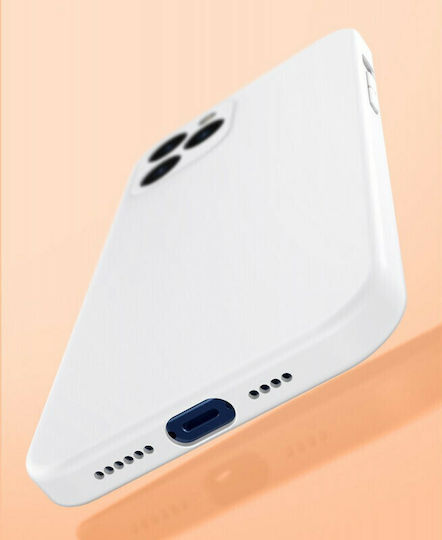 Baseus Liquid Jelly Back Cover Σιλικόνης 1.3mm Λευκό (iPhone 12 Pro)