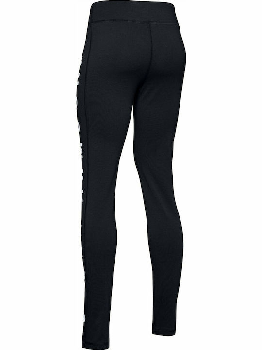 Kids Legging Sports Long Black Sportstyle Branded