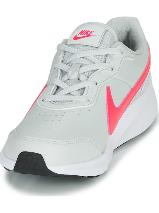 Varsity Leather GS Kinder Sportschuhe Laufen mit Schnürsenkeln Gray