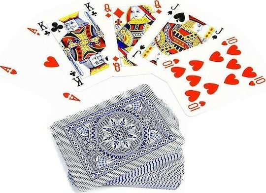 Modiano Cristallo Playing Cards 1pcs Laminated for Poker Blue