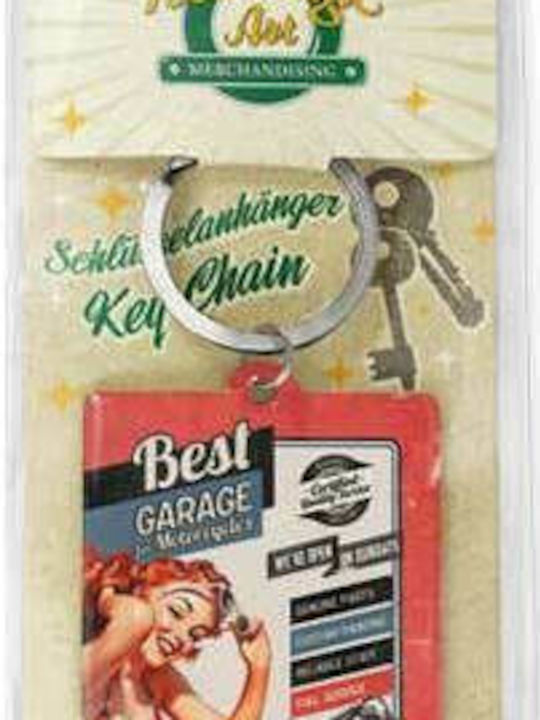 Nostalgic Art Σετ Μπρελόκ Best Garage Μεταλλικά Κόκκινο 2τμχ Nostalgic Art Σετ Μπρελόκ Best Garage Μεταλλικά Κόκκινο 2τμχ