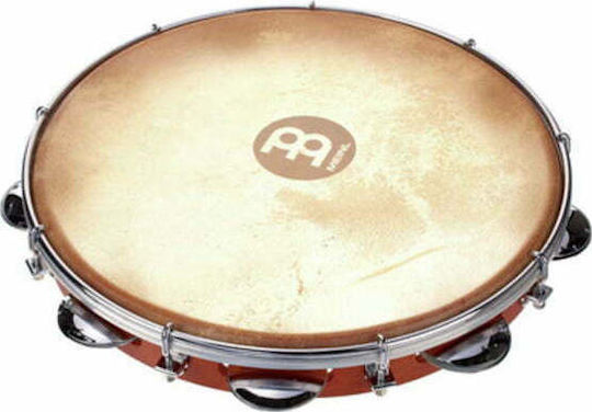 Meinl Ταμπουρίνο Traditional Wood Pandeiro 12" με Φυσικό Δέρμα