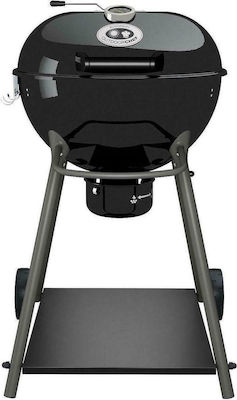 Outdoorchef Kensington 570 C Ανοξείδωτη Στρογγυλή Ψησταριά Κάρβουνου με Καπάκι και Ρόδες 54εκ.