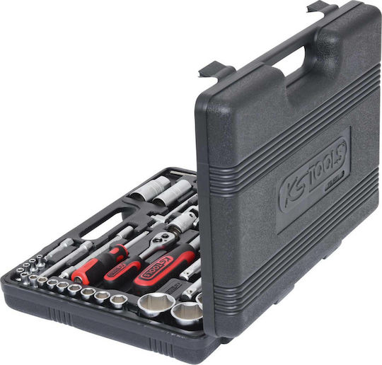Ks Tools Καστάνια με Καρυδάκια 1\2" & 1\4" 94τμχ