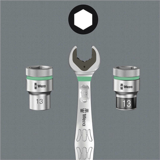 Wera German Polygon Ratchet Ring with Size from 8mm to 19mm Joker 1pcs