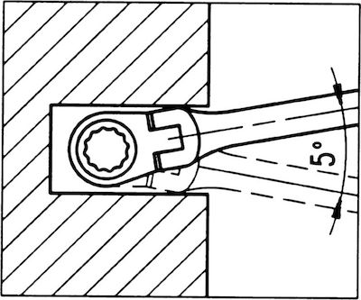 Wurth Set Deutsch Polygon mit Größe von 8mm bis 19mm 6Stück