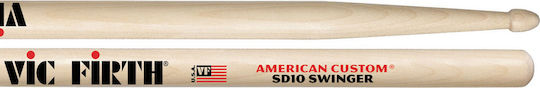 Vic Firth Maple Μπαγκέτες Ντραμς American Custom Swinger με Σχήμα Μύτης Drop