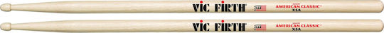 Vic Firth 5A American Classic Extreme Hickory Drumstick with Wooden Drop Head