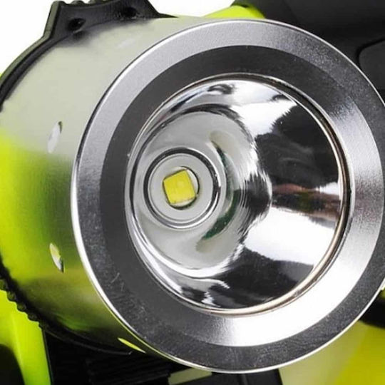 Cree Cree Led T6 Φακός Κατάδυσης Επαναφορτιζόμενος LED Κεφαλής με Φωτεινότητα 800lm για Βάθος έως 60m