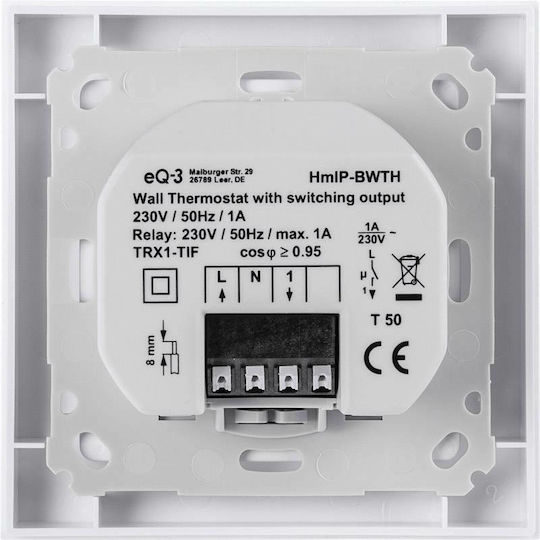 HomeMatic HmIP-BWTH Ψηφιακός Θερμοστάτης Smart